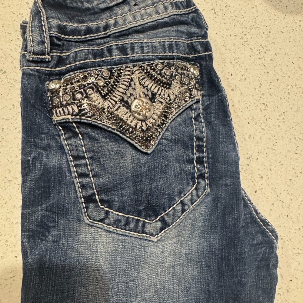 Miss Me Jeans.  Perfect condition. Size 26 women boot cut jeans.